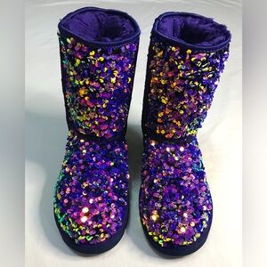 Ugg Sequin Stellar Short Boot